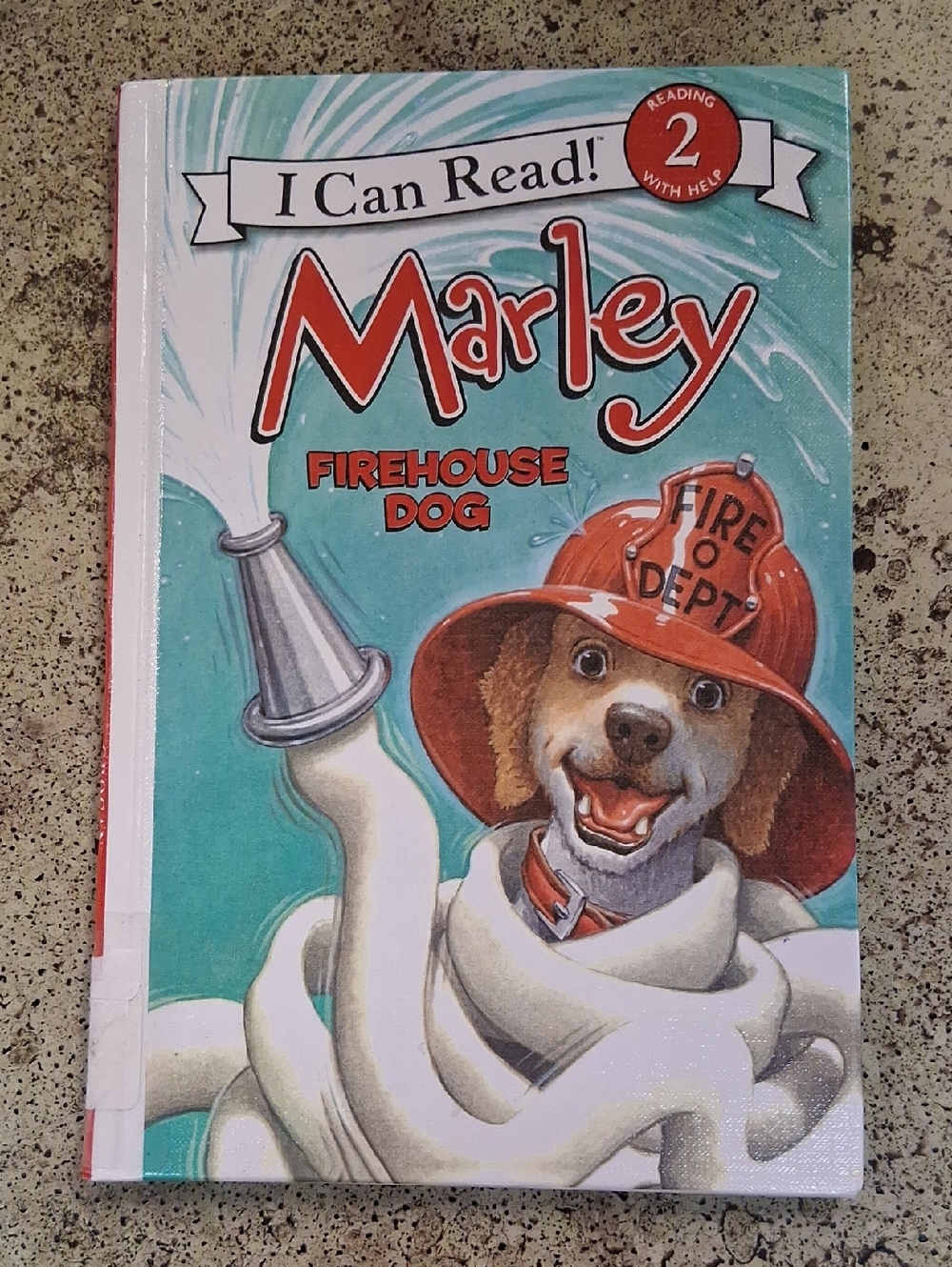 Marley Firehouse Dog I Can Read Level Reader Homeschool Daycare